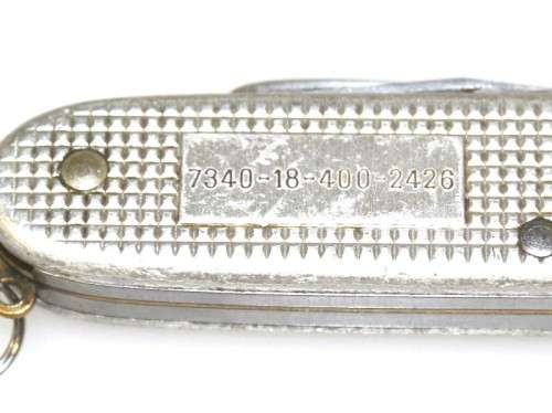 Victorinox Alox Soldier Pocket Knife issued to South African Army with NATO Number