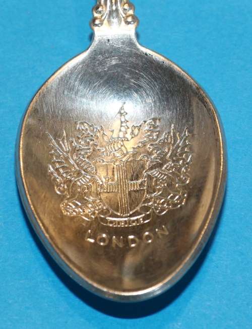 Silver-Plated Crown Teaspoon