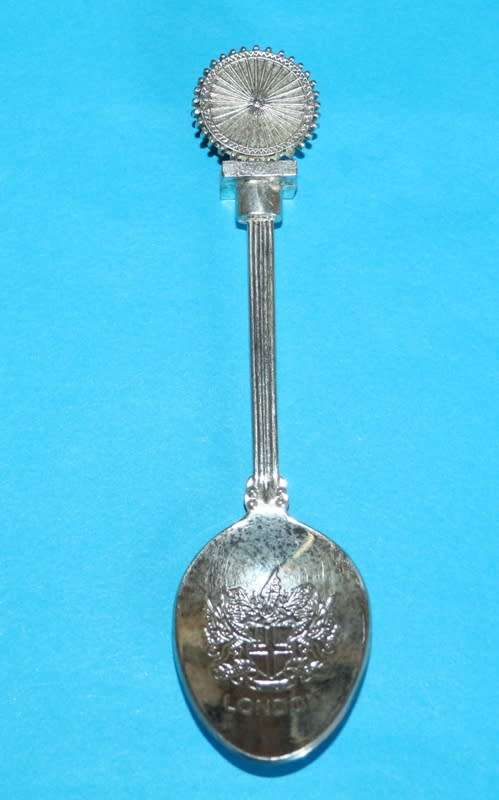 London Big Wheel silver plated spoon