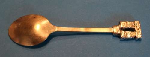 Stonehenge sugar spoon