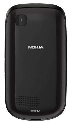 Nokia Asha 201 - Battery Cover (black)