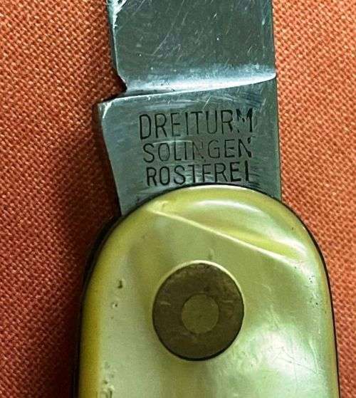 Vintage DREITURM pocket knife - Made in Solingen, Germany