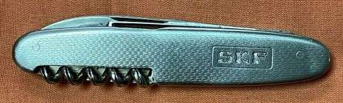 Vintage `W` and `F` Small Pocket Knife with SKF logo