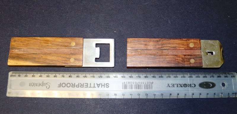 Wood Bottle opener and can opener
