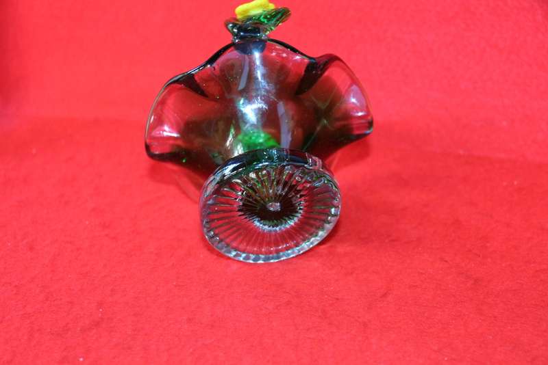 Basket Glass Ornament