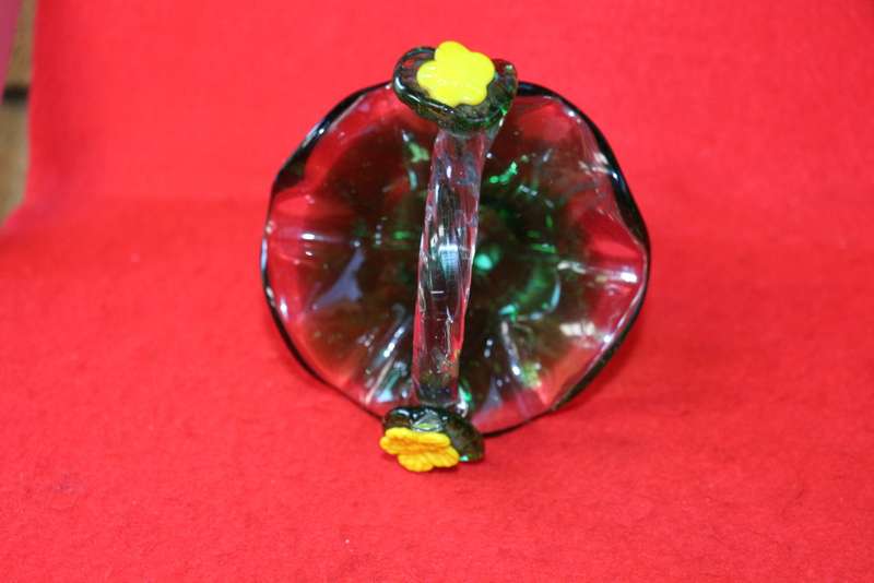 Basket Glass Ornament