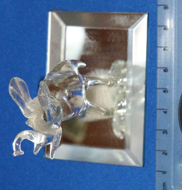Elephant Glass Ornament