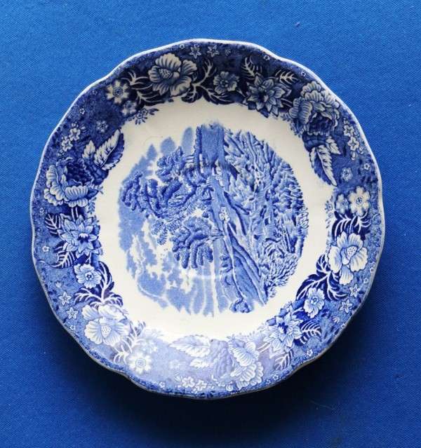 Paissy pottery England plate