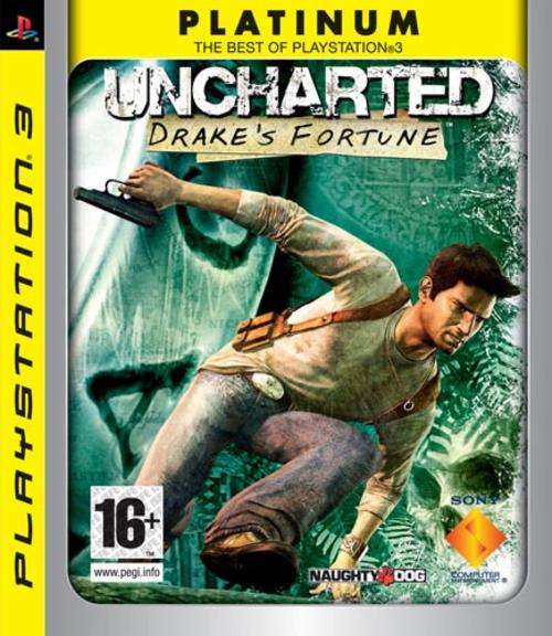 PS3 game - Uncharted 1 - Drake's Fortune (Platinum)