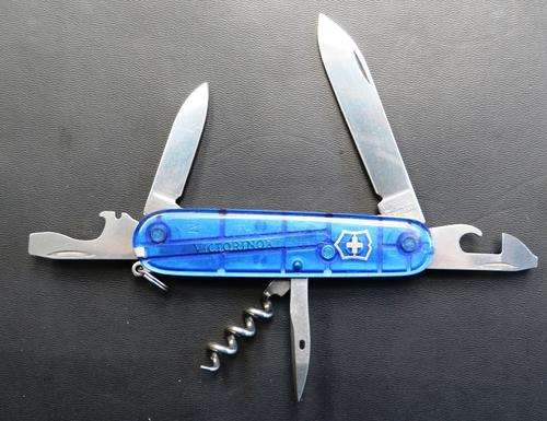 Blue Victorinox Swiss Army Knife (Spartan)