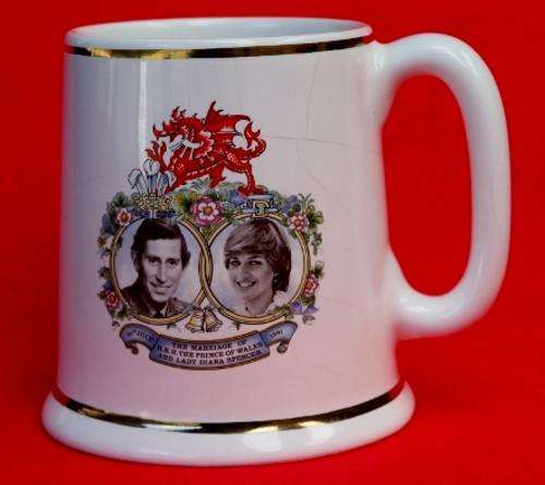 Prince Charles and Lady Diana Commemorative Tankard
