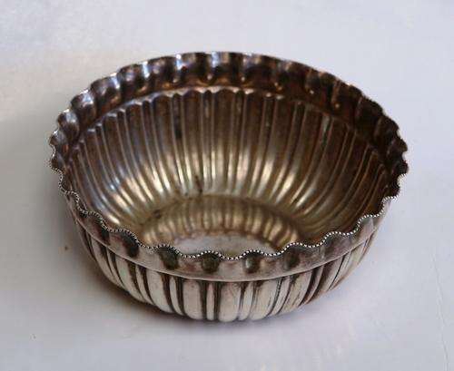 FENTON BROTHERS SILVER PLATED BOWL - 1875 - 1896