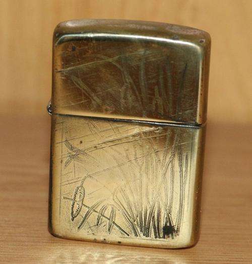Zippo - Old Silver plated Zippo(most of the plating has come off)