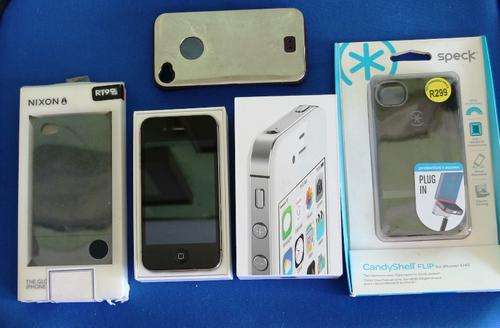 Iphone 4s 64GB Boxed + Extra Covers - Unlocked to all networks
