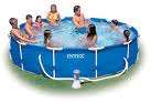 Intex above ground swimming pool