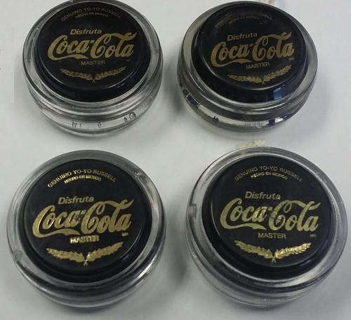 Genuine Russell Coca Cola Yo Yo Master X 4