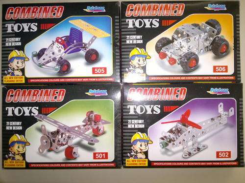 Metal toy similar to Meccano
