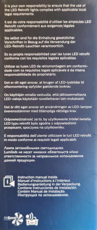 Philips H7 LED Ultinon Pro9000