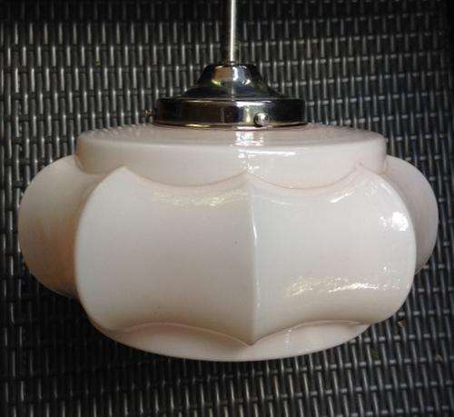 Reclaimed Art Deco Ceiling Lamp