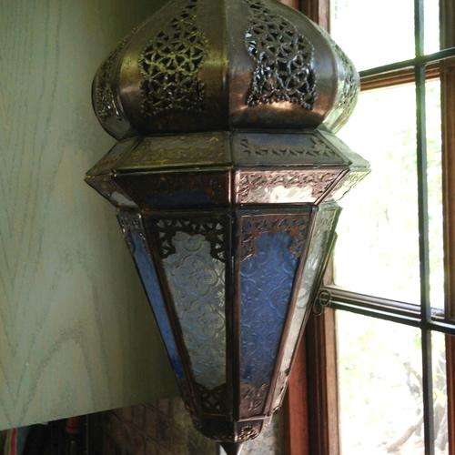 Moroccan hanging lantern