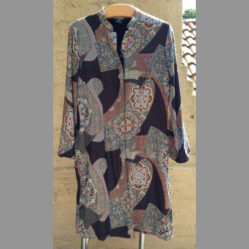 Classic 100% Silk Citron Jacket