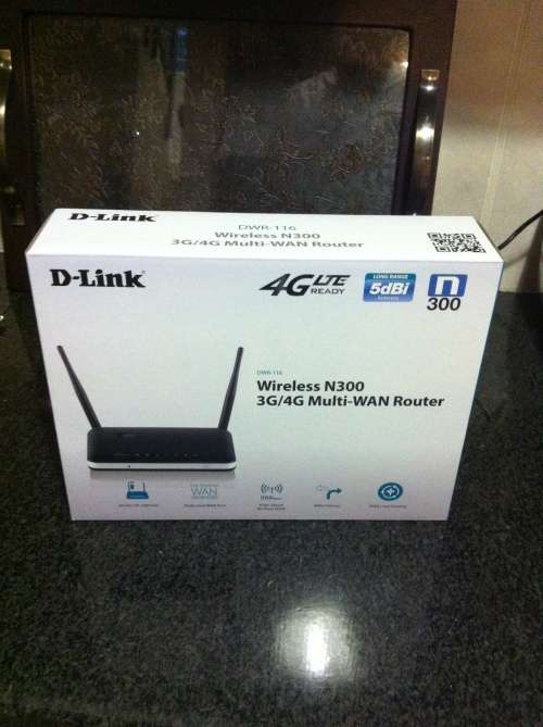 D-Link 4G LTE Ready Wireless Router