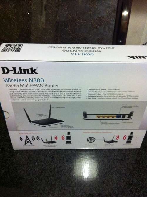 D-Link 4G LTE Ready Wireless Router