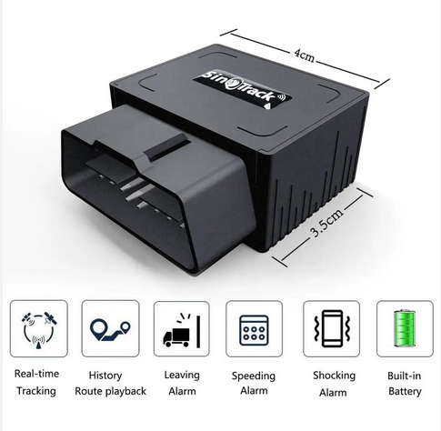 GPS Tracker ODB (Delivered fully setup)