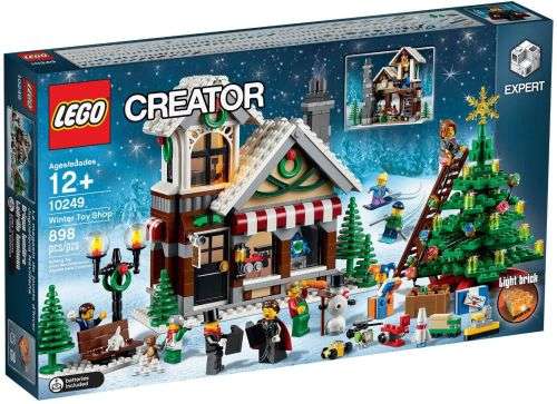 Lego Winter Village Toy Shop Christmas 2015 Set 10249 - Like new, complete without original box