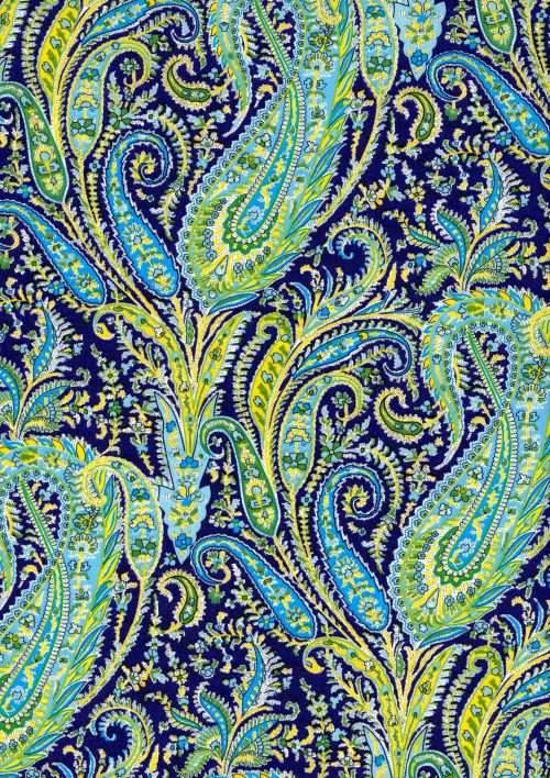 Liberty of London Tana Lawn cotton paisley fabric (1.5 m) Felix and Isabelle print