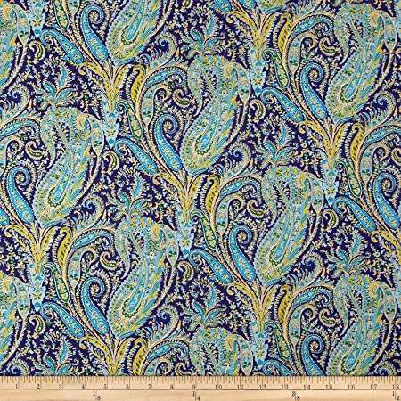 Liberty of London Tana Lawn cotton paisley fabric (1.5 m) Felix and Isabelle print