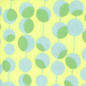 Amy Butler Midwest Modern Quilting Fabric (Martini in yellow) 1 yard - Rare OOP