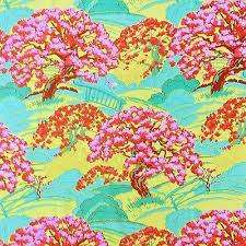 Amy Butler Cameo Quilting Fabric (Spring`s Beauty) 0.5 yard - Rare OOP