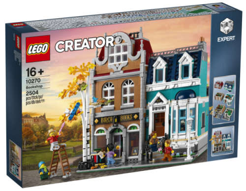 Used Lego Creator Expert Book Shop Set - Like new, Complete no box