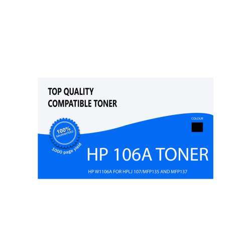 HP 106a high yield remanufactured toner cartridge