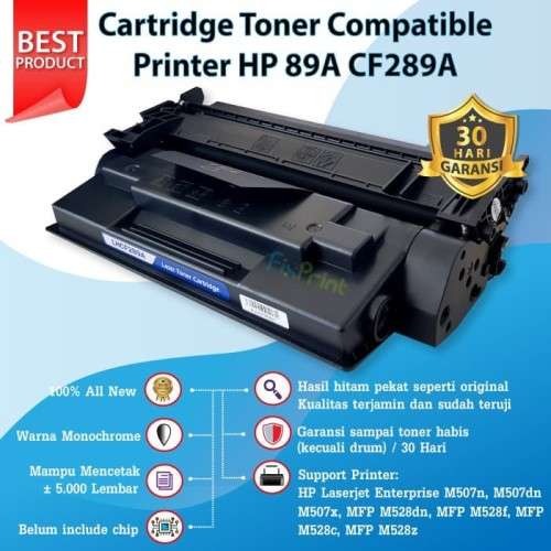 HP 89a CF289A compatible toner cartridge