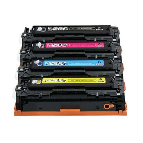 Canon 055H high yield compatible toner cartridge cyan/magenta/yellow/black