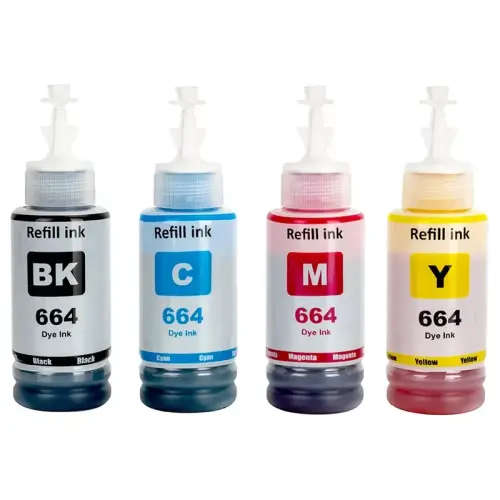 Epson T6641 T6642 T6643 T6644  ink compatible  X 4