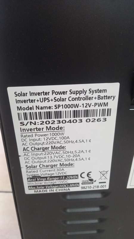Fivestar 1kva 1000W portable power station