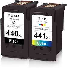 Canon 440XL 441XL compatible high yield ink cartridges (DUAL PACK)