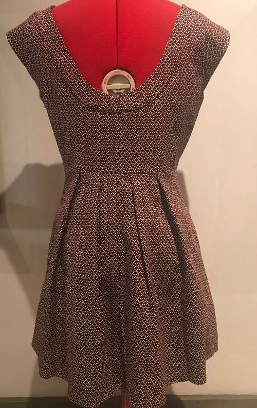 Zara Basic red winter mini  dress small
