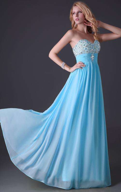 Blue Yellow chiffon off shoulder lace up back evening cocktail dress!!