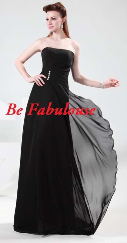 Black chiifon lace up back off shoulders cocktale dress !!!