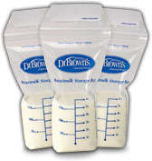 Dr. Brown's Breast Milk Storage Bags x 25
