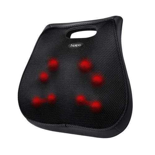 3D Back and Waist Massage Cushion- Naipo MGBK-136D