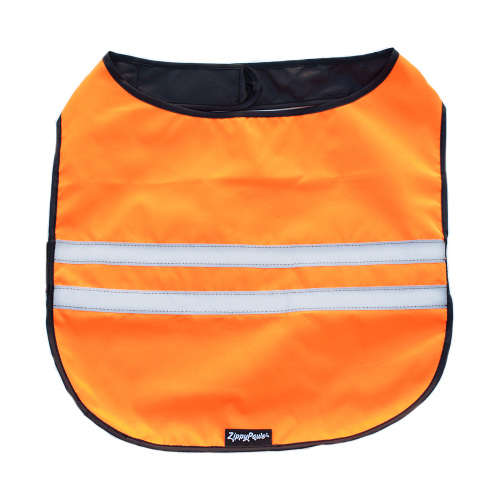 DOG COOLING & SAFETY VEST - ORANGE (SMALL)
