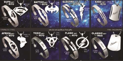 NEW! MEN'S SUPA SET + FREE ENGRAVING