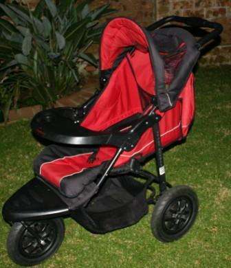 Chelino X3 Three Wheeler Sports Jogger Pram & Infant Car Seat/Carrier
