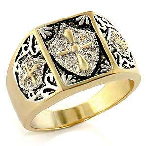 MAGNIFICENT MASONIC GENT'S RING - Size 12