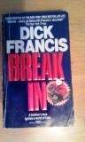 *DICK FRANCIS* Break In